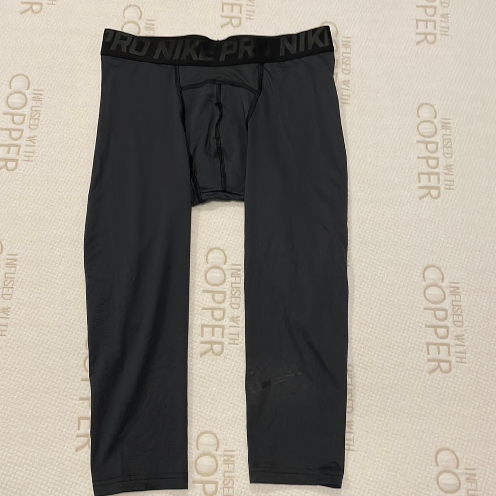 Mens Nike Pro 3/4 Training Tights Compression